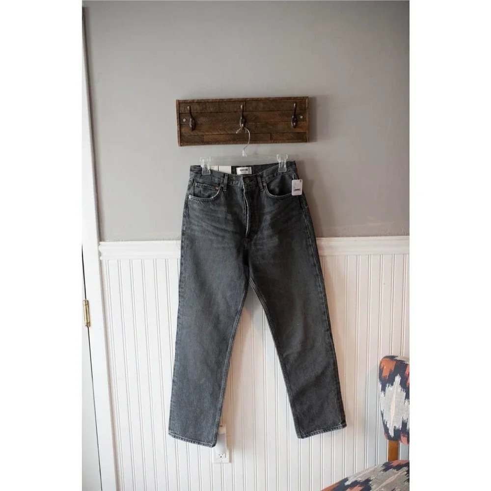 AGOLDE '90s Pinch-Waist Straight Jeans NEW - Picture 4 of 7